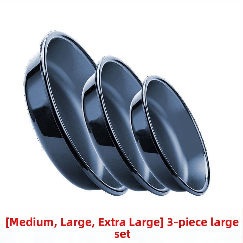 Комплект от три части: антипадна база за примамки за риболов, пластмасова тава за смесване на примамки