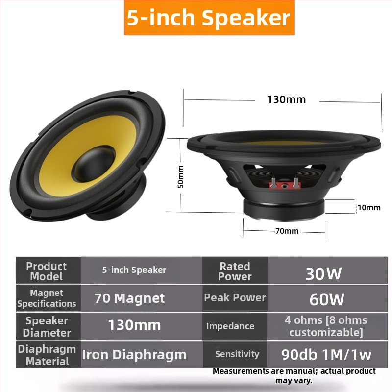 Automobilový basový roh • model: Bass horn • impedancia: 4 Ω • špičkový výkon: 35–300 W • membrána: železo-bór