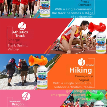 Štartovací roh pre atletické mítingy a preteky dračích lodí; vysokofrekvenčný štartovací signál
