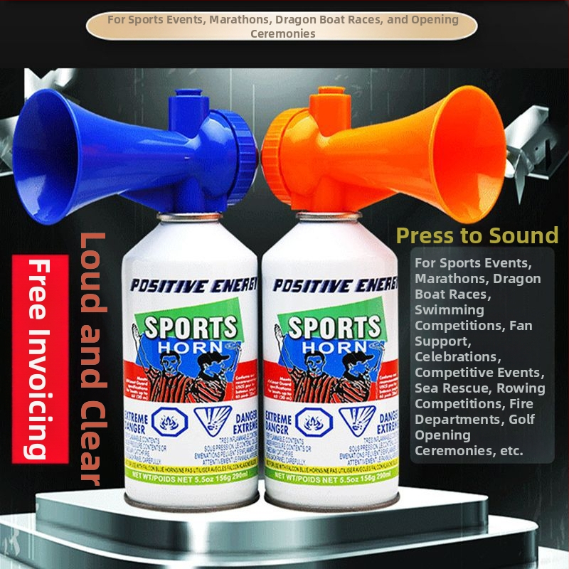 Štartovací roh pre atletické mítingy a preteky dračích lodí; vysokofrekvenčný štartovací signál