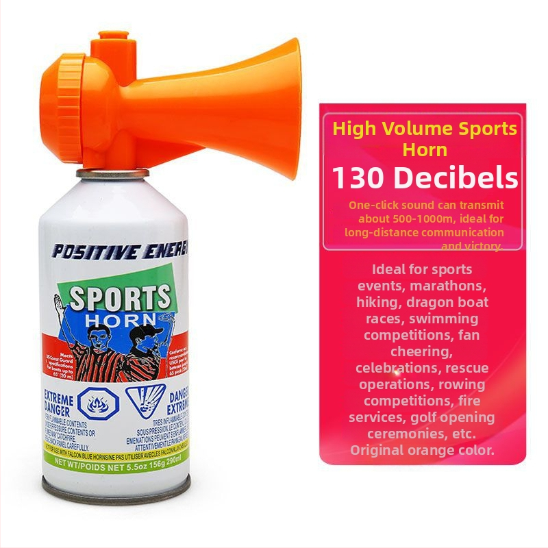 Štartovací roh pre atletické mítingy a preteky dračích lodí; vysokofrekvenčný štartovací signál