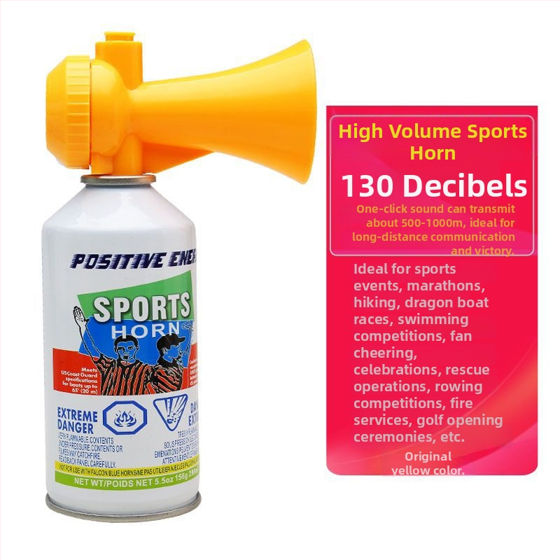 Štartovací roh pre atletické mítingy a preteky dračích lodí; vysokofrekvenčný štartovací signál