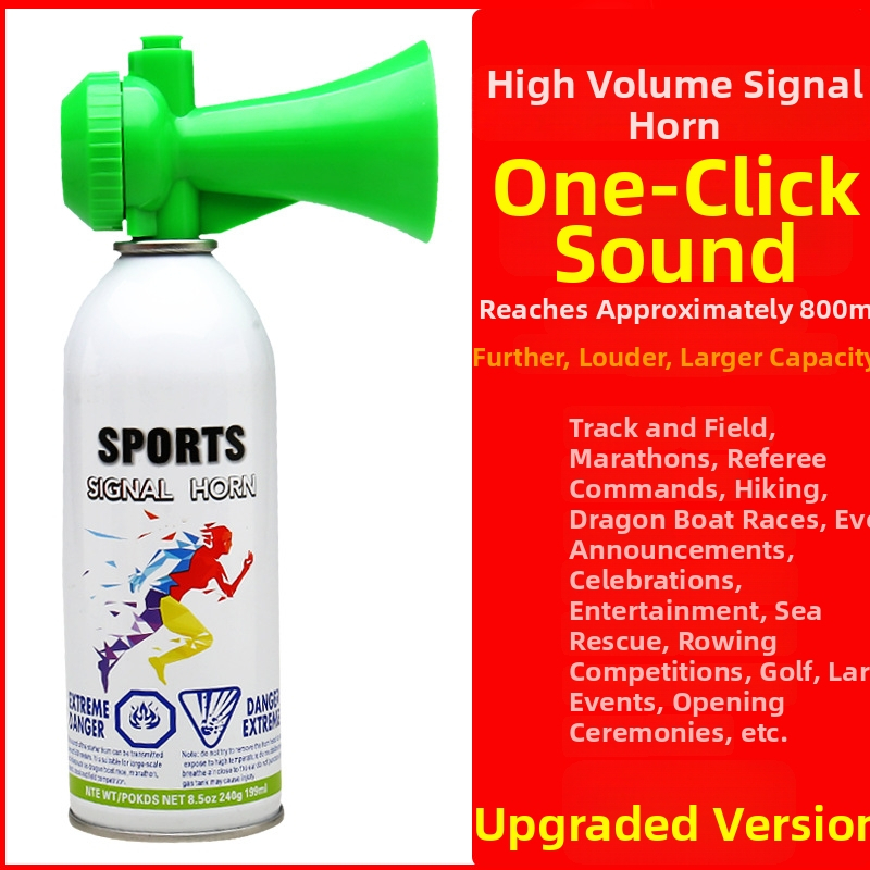 Štartovací roh pre atletické mítingy a preteky dračích lodí; vysokofrekvenčný štartovací signál