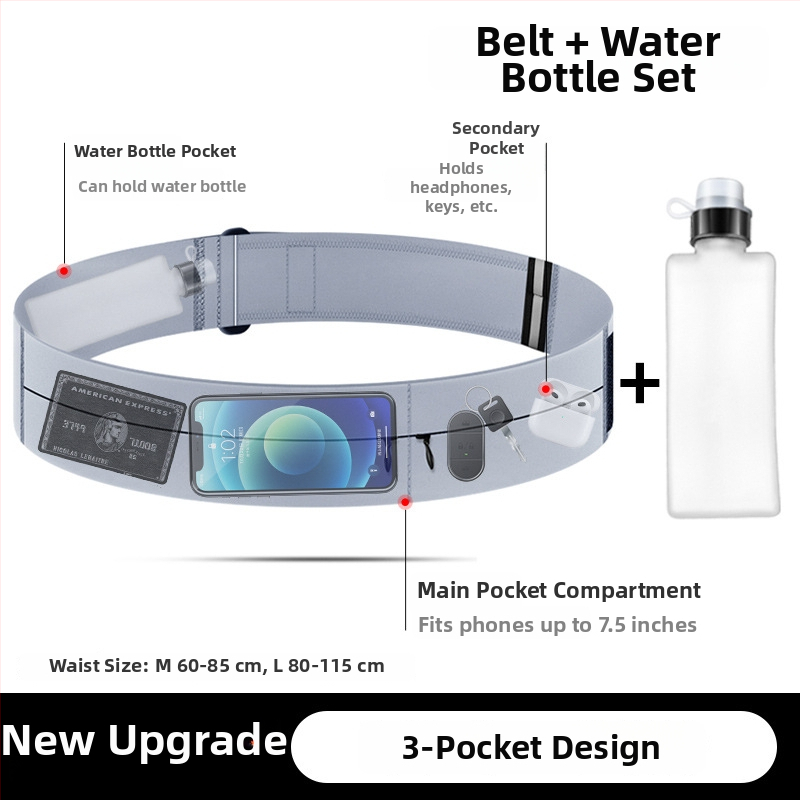 Futótelefon öv táska – nailon, uniszex, kültéri sportokhoz