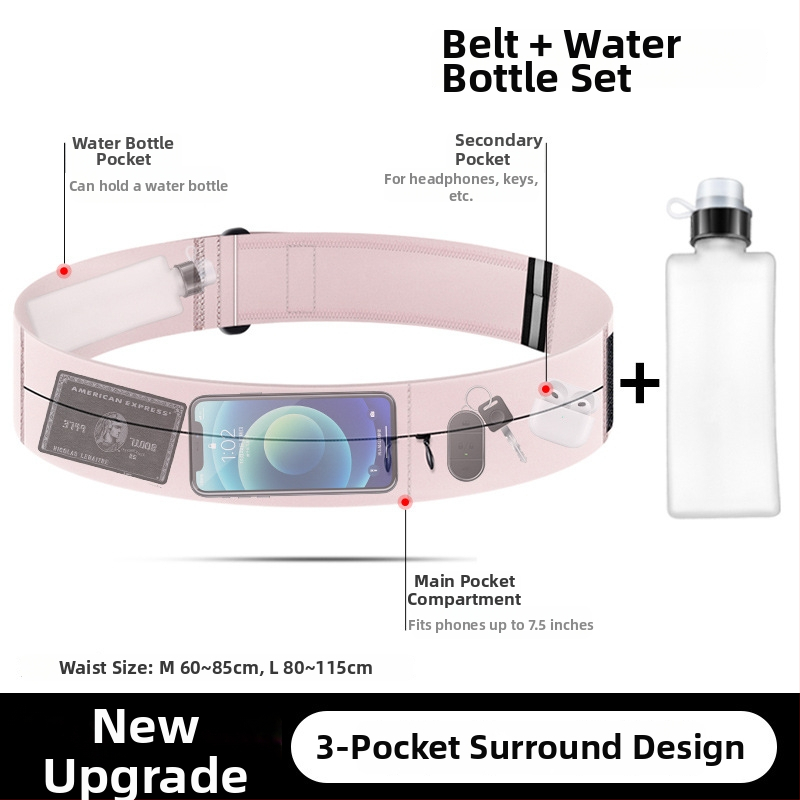 Futótelefon öv táska – nailon, uniszex, kültéri sportokhoz