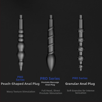 Pompă de vid din siliconă pentru stimulare anală și masaj de prostată — marcă neutră, pentru adulți