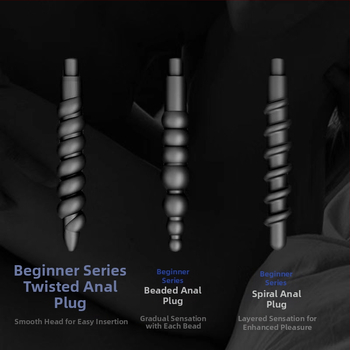 Pompă de vid din siliconă pentru stimulare anală și masaj de prostată — marcă neutră, pentru adulți