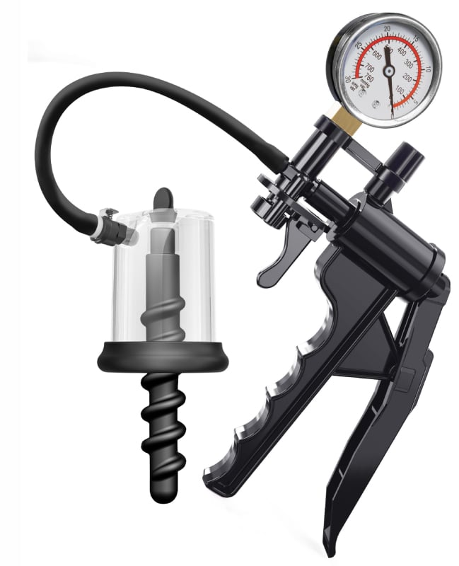 Pompă de vid din siliconă pentru stimulare anală și masaj de prostată — marcă neutră, pentru adulți