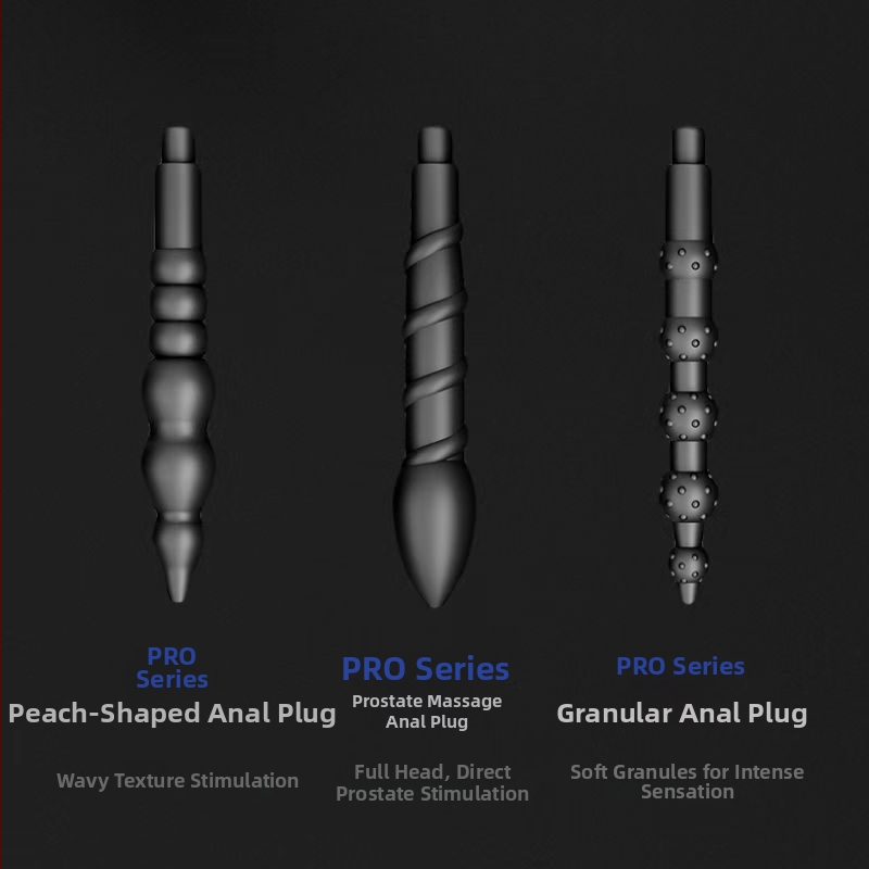 Pompă de vid din siliconă pentru stimulare anală și masaj de prostată — marcă neutră, pentru adulți