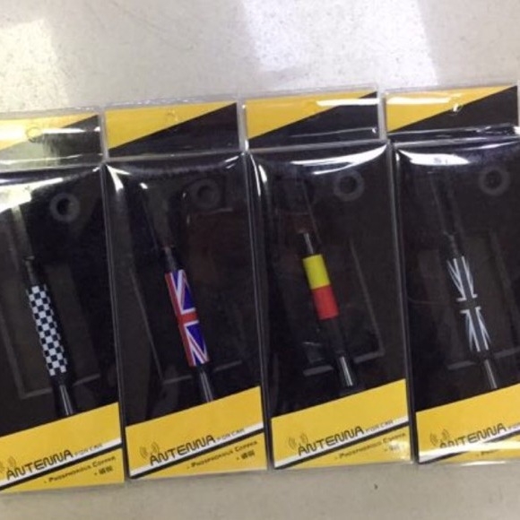 Mini antena za automobil s zastavama Ujedinjenog Kraljevstva i Njemačke, dekorativna antena za univerzalne automobile, navoja montaža, 12V, marka Dazzling