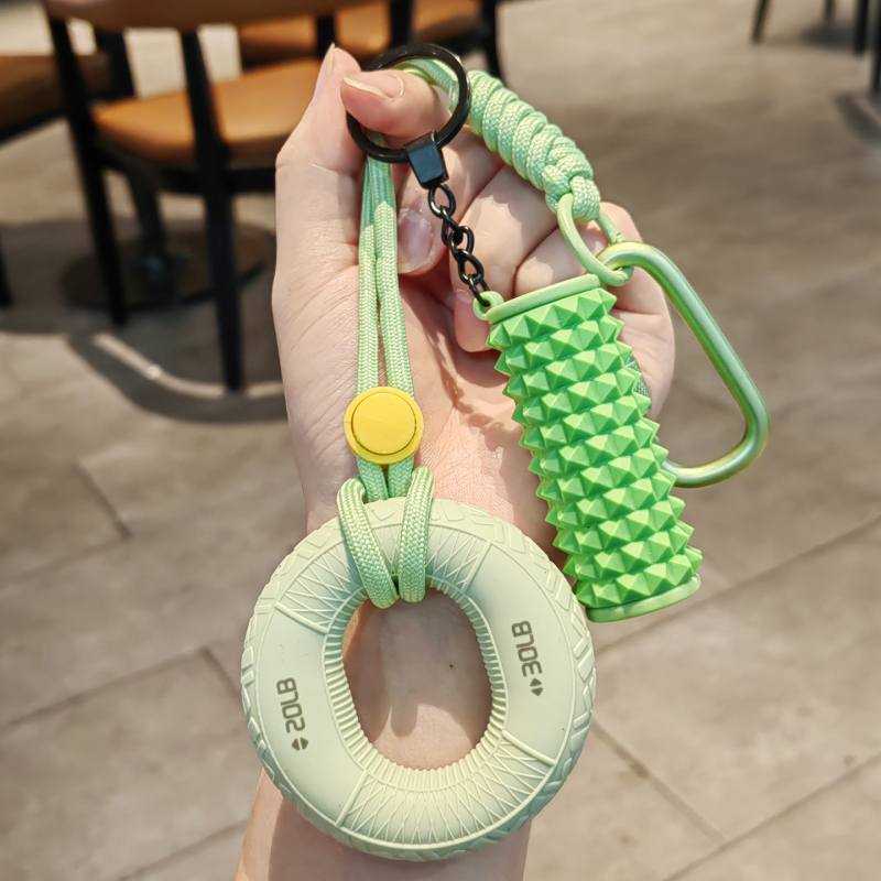 Grip Ring ključni lanac – silikon, dodatak za dekompresiju i fitness, originalni dizajn