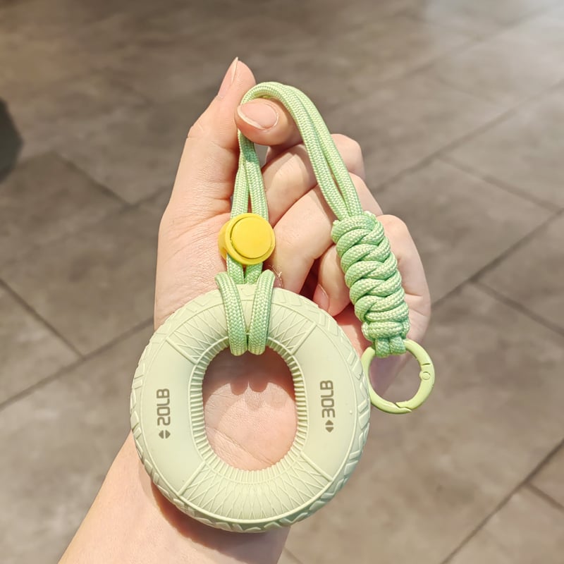 Grip Ring ključni lanac – silikon, dodatak za dekompresiju i fitness, originalni dizajn