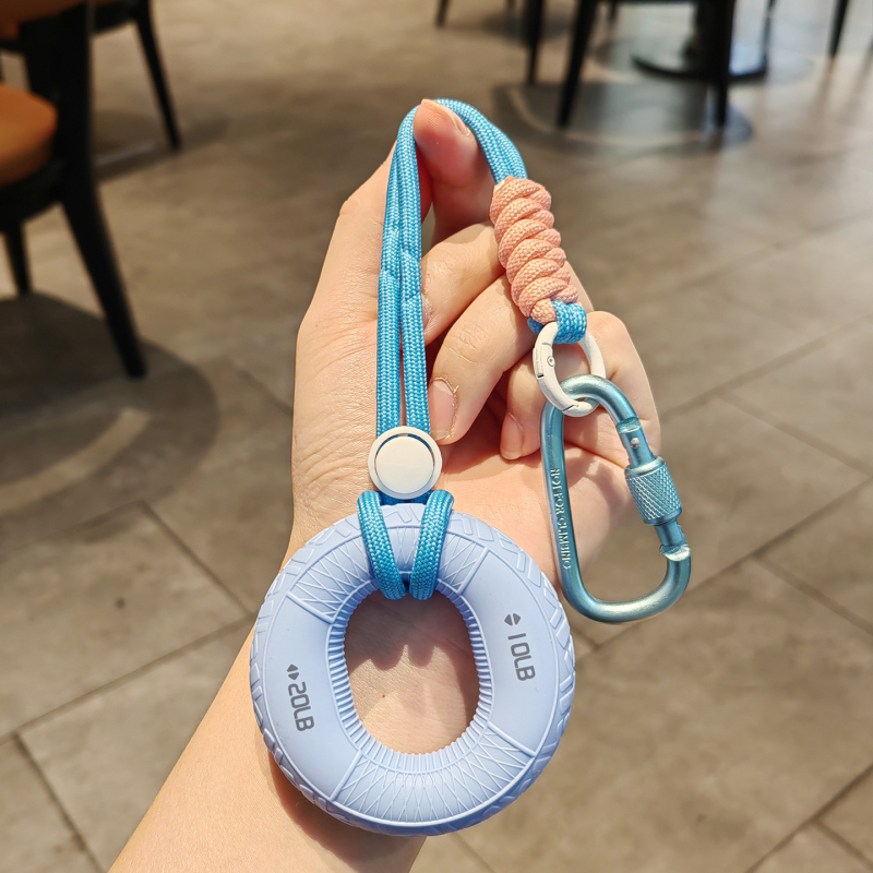 Grip Ring ključni lanac – silikon, dodatak za dekompresiju i fitness, originalni dizajn