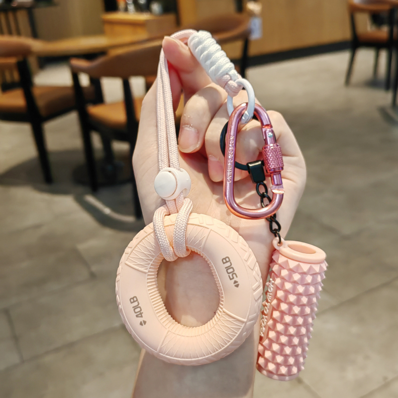 Grip Ring ključni lanac – silikon, dodatak za dekompresiju i fitness, originalni dizajn