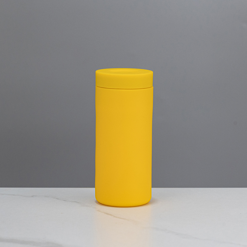 Силиконов диспенсър за течност за съдове, кухненски – ръчно натискане, матово покритие, 165 g