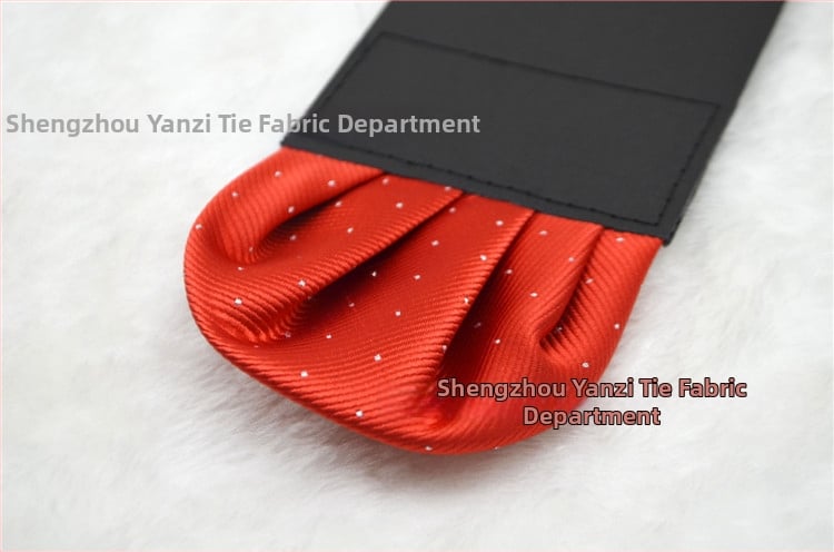 Batistă de buzunar pentru costum, ținută de seară, fibră de poliester, jacquard, model monocrom