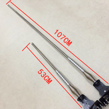 Dekorativna auto antena s krajnjim klipom i zastavnim štapom (GR, metal, modeli 5192, 5193, 5198, 5199)