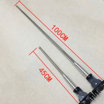 Dekorativna auto antena s krajnjim klipom i zastavnim štapom (GR, metal, modeli 5192, 5193, 5198, 5199)