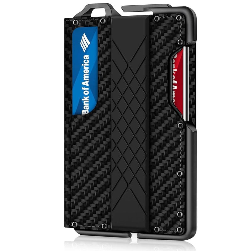 RFID πορτοφόλι καρτών από PU δέρμα, Unisex, μάρκα Hai Chuang, Πολύ ελαφρύ, Ανθεκτικό στη φθορά