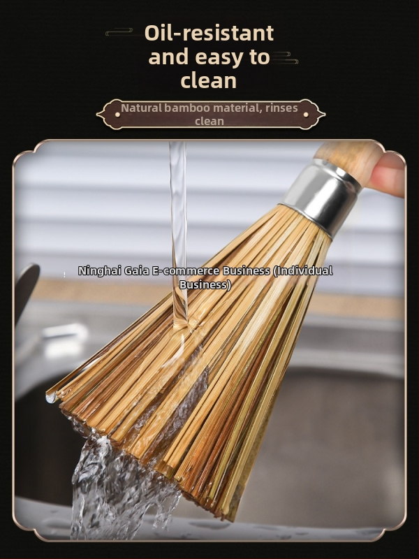 Metāla virtuves birste katliem ar garu rokturi (Materiāls: Metāls; Zīmols: Leaving shang; Izcelsme: Cits)