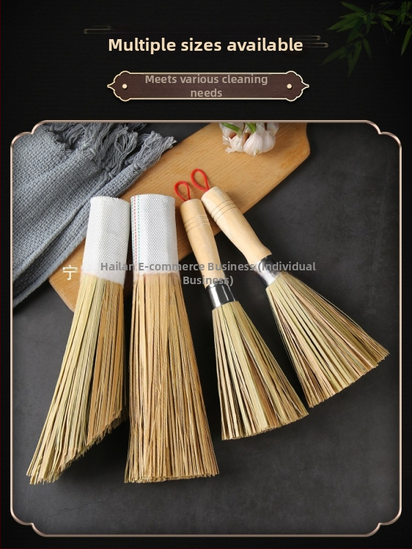 Metāla virtuves birste katliem ar garu rokturi (Materiāls: Metāls; Zīmols: Leaving shang; Izcelsme: Cits)