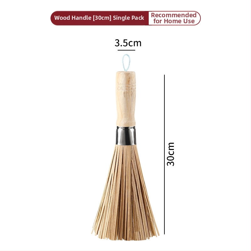 Metāla virtuves birste katliem ar garu rokturi (Materiāls: Metāls; Zīmols: Leaving shang; Izcelsme: Cits)