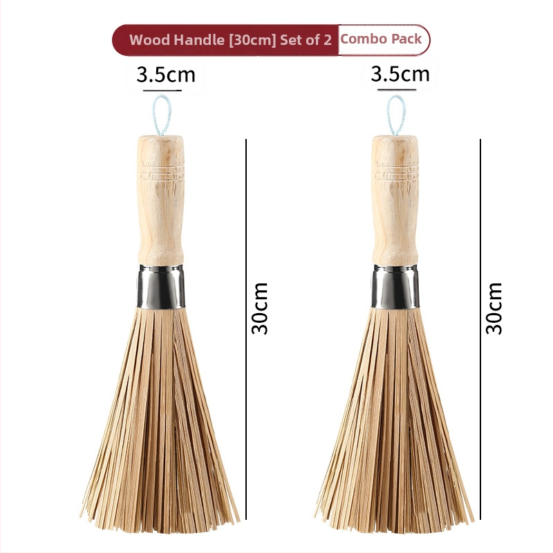 Metāla virtuves birste katliem ar garu rokturi (Materiāls: Metāls; Zīmols: Leaving shang; Izcelsme: Cits)