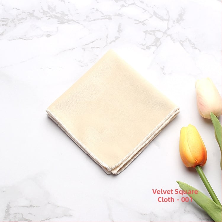 Batistă de buzunar pentru costum: model monocrom, țesătură jacquard, căptușeală velur, material poliester