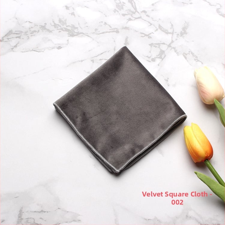 Batistă de buzunar pentru costum: model monocrom, țesătură jacquard, căptușeală velur, material poliester