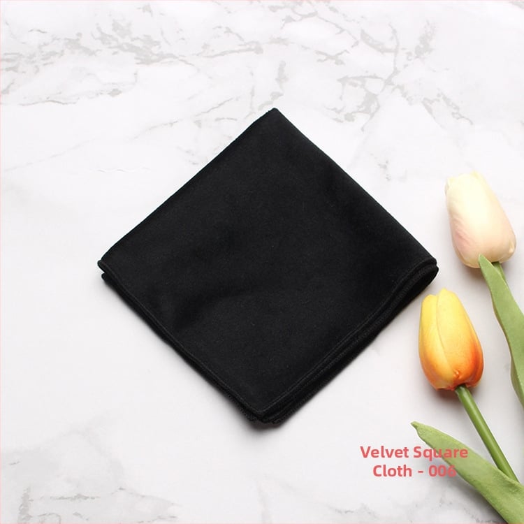 Batistă de buzunar pentru costum: model monocrom, țesătură jacquard, căptușeală velur, material poliester