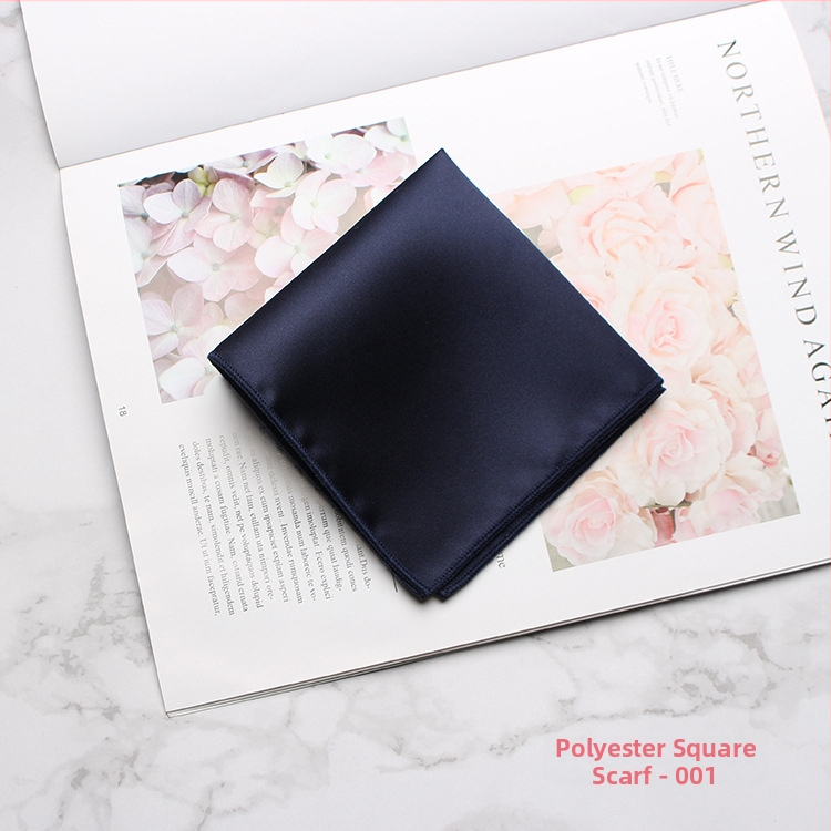 Batistă de buzunar pentru bărbați, fir poliester, jacquard, model monocrom, stil lejer