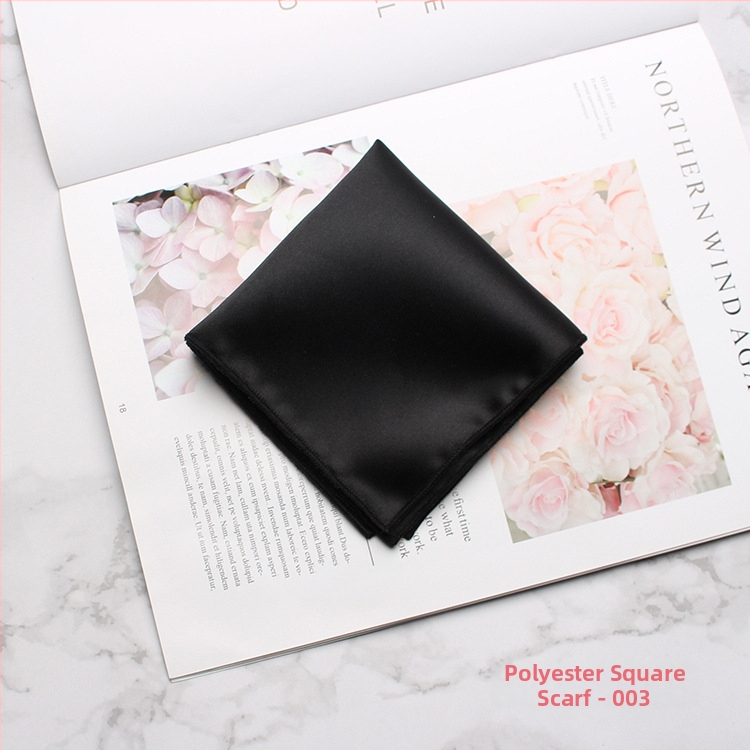 Batistă de buzunar pentru bărbați, fir poliester, jacquard, model monocrom, stil lejer