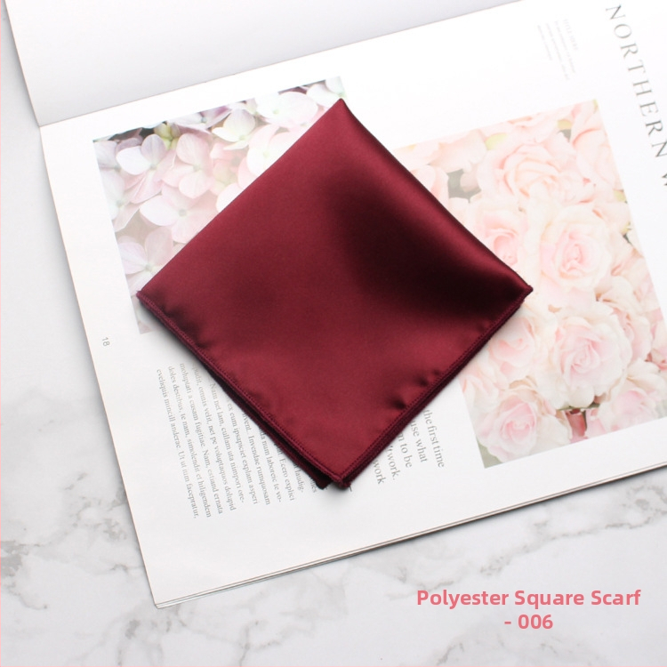 Batistă de buzunar pentru bărbați, fir poliester, jacquard, model monocrom, stil lejer