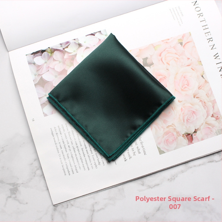 Batistă de buzunar pentru bărbați, fir poliester, jacquard, model monocrom, stil lejer