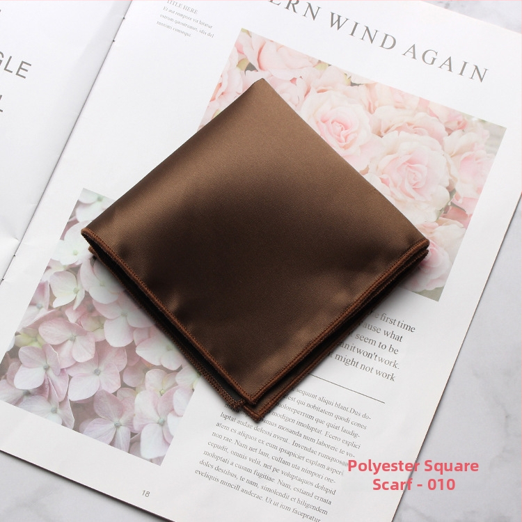 Batistă de buzunar pentru bărbați, fir poliester, jacquard, model monocrom, stil lejer