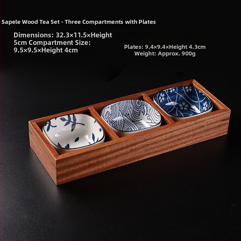 bili bili ovocný tanier – Nový čínsky štýl s čajovým podnosom, uvedený v roku 2023, prvotriedna kvalita