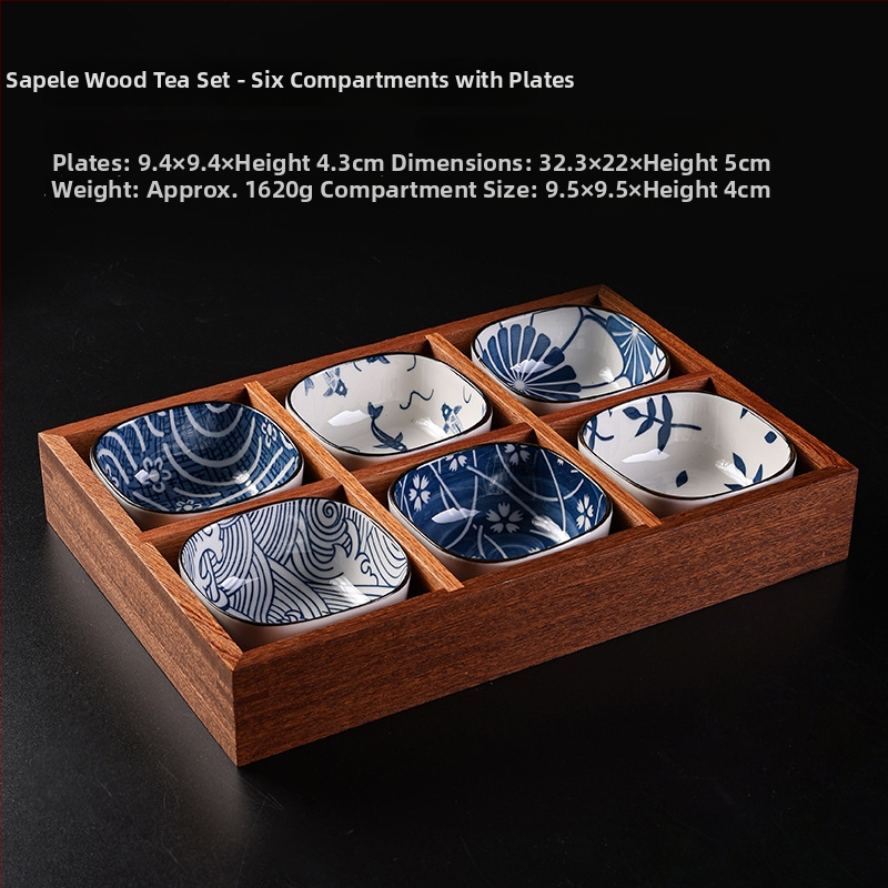 bili bili ovocný tanier – Nový čínsky štýl s čajovým podnosom, uvedený v roku 2023, prvotriedna kvalita