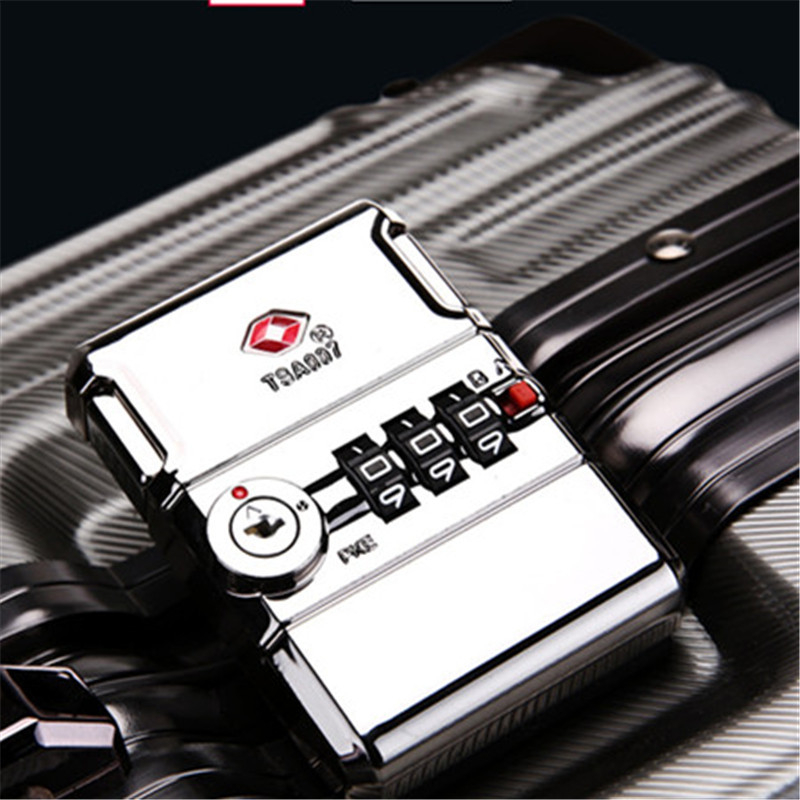 Lagaminų dėžės spyna su slaptažodžiu, ABS medžiaga, apsauga nuo vagystės, atsarginė dalis