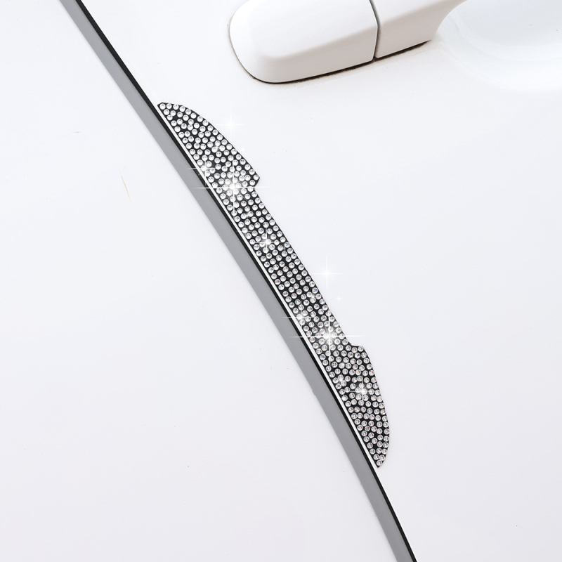 Auto zaštitna traka za vrata protiv sudara s rhinestones, Biinfu, model YHK-8741, opća kompatibilnost