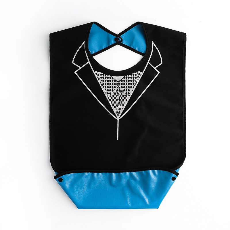 Bib pentru copii, impermeabil, rezistent la pete, din material tarpaulin și poliester