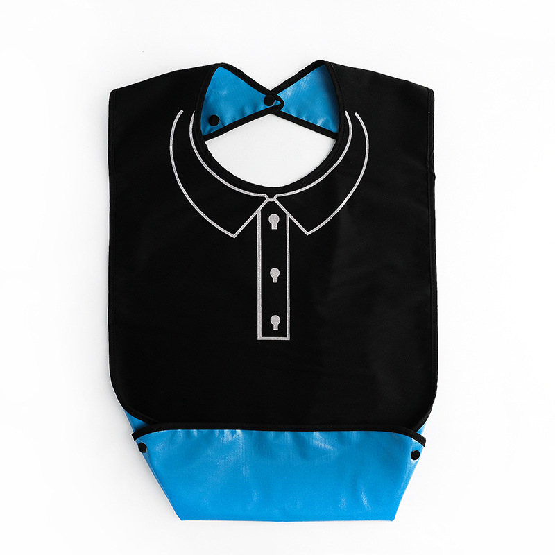 Bib pentru copii, impermeabil, rezistent la pete, din material tarpaulin și poliester