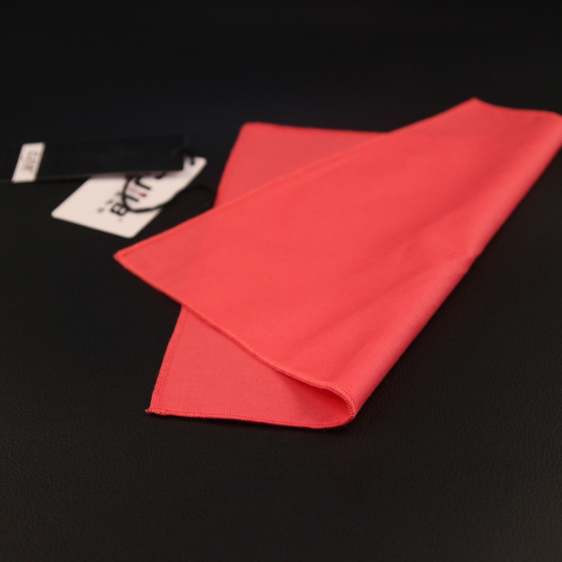 Kišeninis rankšluostis iš medvilnės, monohrominis, madingas, tie-dye apdaila, universalus