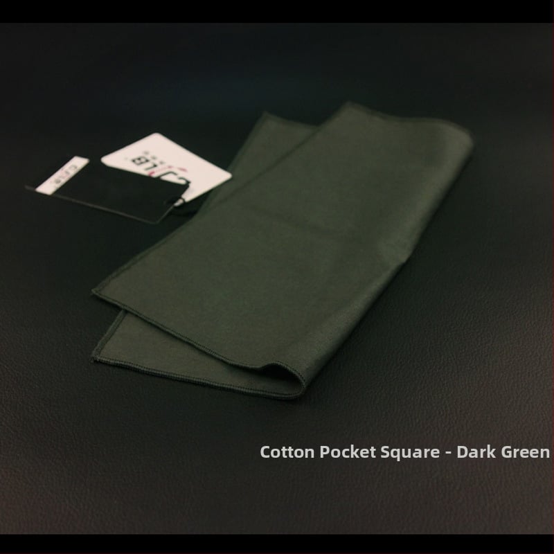 Kišeninis rankšluostis iš medvilnės, monohrominis, madingas, tie-dye apdaila, universalus