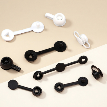 Антикрадна закопчалка с етикет и каишка за китката (пластмасова, щракващ бутон, Tammy)