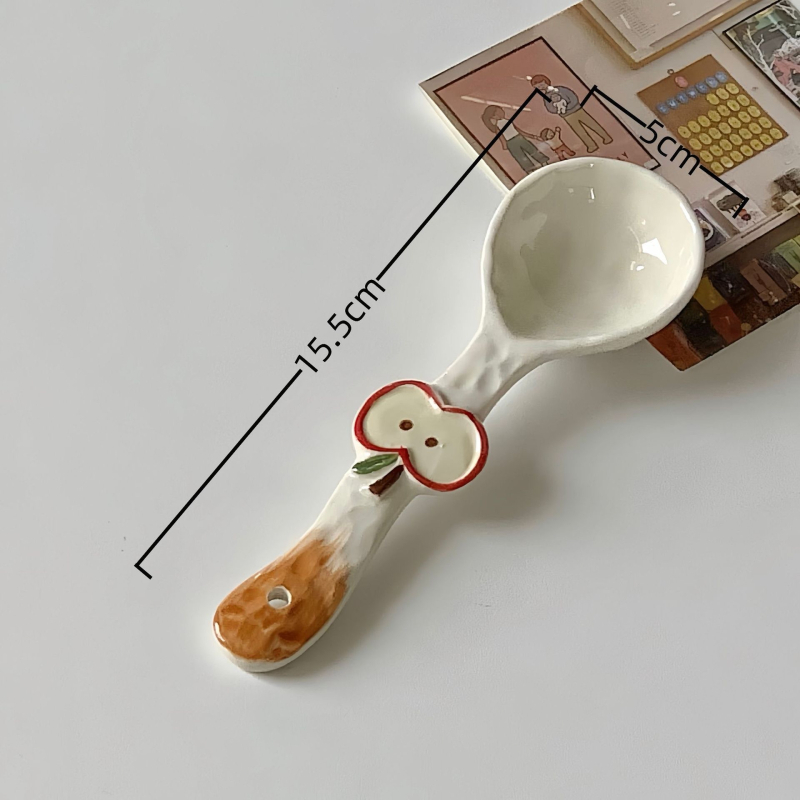 Porcelanski duboki tanjur u Ins stilu, s podglazurnim završnim slojem, okrugli, mikrovalno siguran, tanjur za doručak i desert.