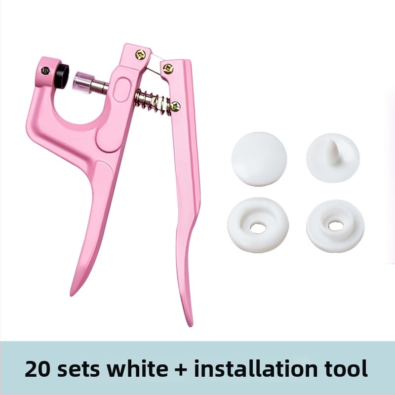 Смолени копчета със щракване за бебешки дрехи — структура: копче със щракване; материал: смола; приложение: ризи, раници и облекло; неутрална опаковка без марка