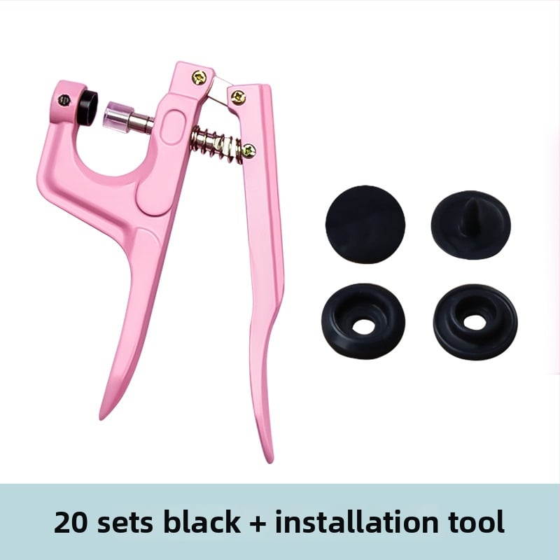 Смолени копчета със щракване за бебешки дрехи — структура: копче със щракване; материал: смола; приложение: ризи, раници и облекло; неутрална опаковка без марка