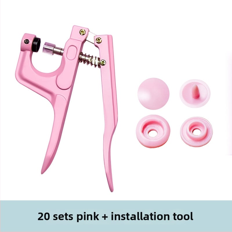 Смолени копчета със щракване за бебешки дрехи — структура: копче със щракване; материал: смола; приложение: ризи, раници и облекло; неутрална опаковка без марка