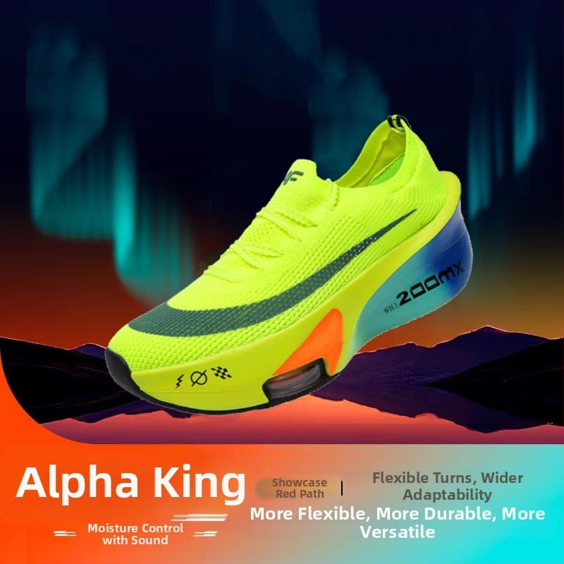 Pánske bežecké topánky Alpha 3 NK s sieťovaným horným dielom, PU stielka, PVC podrážka, nízky podpätok 1–3 cm, šnúrky