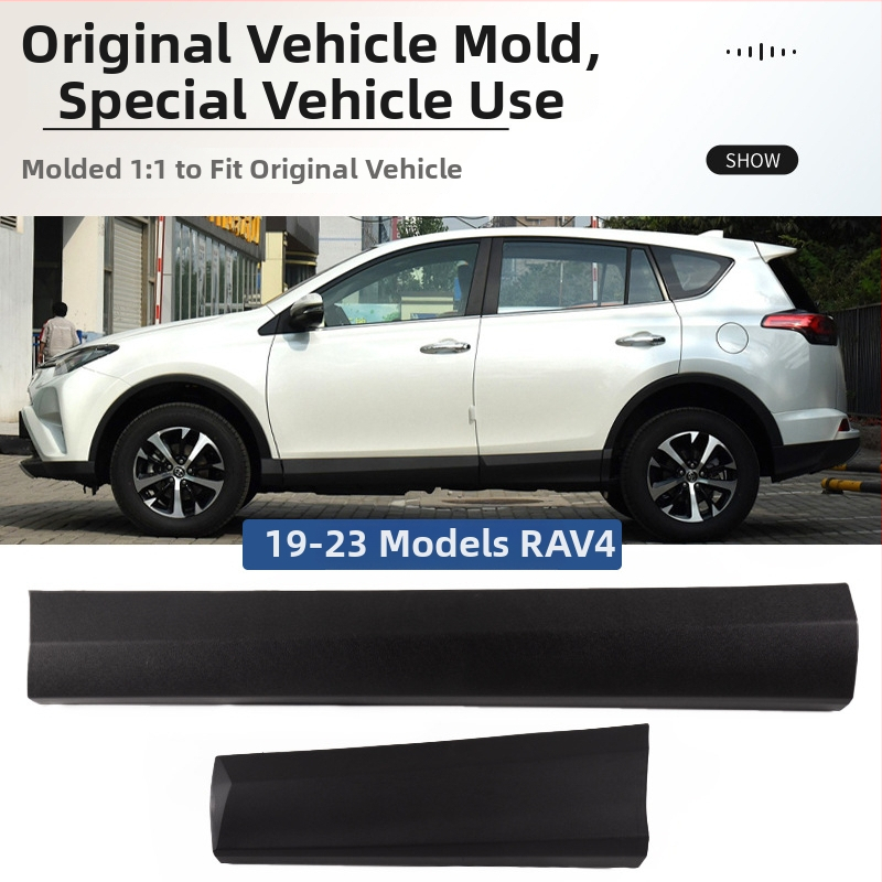 Dolný ochranný panel dverí a bočný prah pre Toyota RAV4 (2013–2023), ochrana proti poškriabaniu